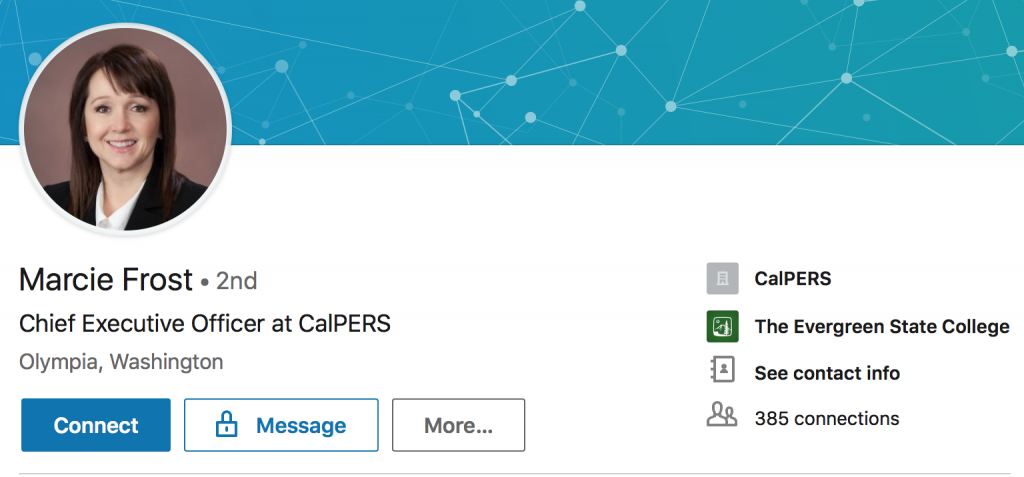 CalPERS' CEO Marcie Frost's Misrepresentations Regarding Her Education ...